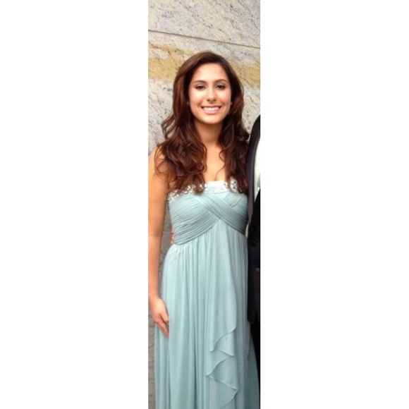 Prom Dress Straight Down